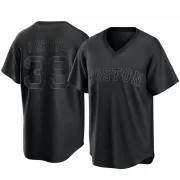 Black Replica Christian Arroyo Youth Boston Red Pitch Fashion Jersey