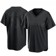 Black Replica Reese McGuire Youth Boston Red Pitch Fashion Jersey