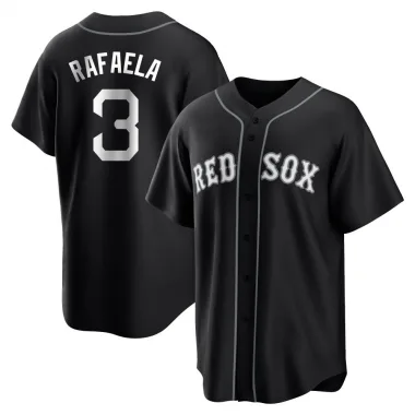 Black/White Replica Ceddanne Rafaela Youth Boston Red Jersey