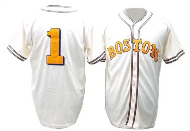 Cream Authentic Bobby Doerr Men's Boston Red Throwback Jersey