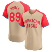 Cream Elite Tanner Houck Men's Boston Red American League 2024 All-Star Game Jersey