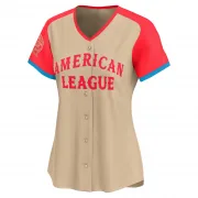 Cream Limited Tanner Houck Women's Boston Red American League 2024 All-Star Game Jersey