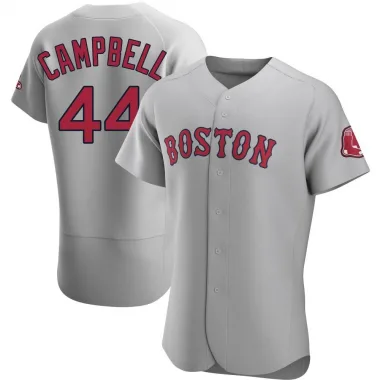 Gray Authentic Isaiah Campbell Men's Boston Red Road Jersey