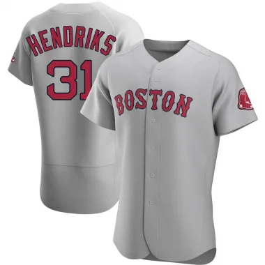 Gray Authentic Liam Hendriks Men's Boston Red Road Jersey