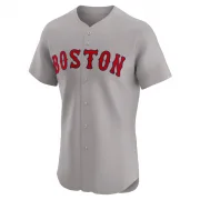 Gray Elite Aroldis Chapman Men's Boston Red Road Jersey