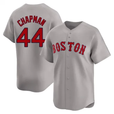 Gray Limited Aroldis Chapman Youth Boston Red Away Jersey