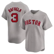 Gray Limited Ceddanne Rafaela Men's Boston Red Away Jersey