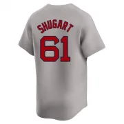 Gray Limited Chase Shugart Youth Boston Red Away Jersey