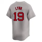 Gray Limited Fred Lynn Men's Boston Red Away Jersey