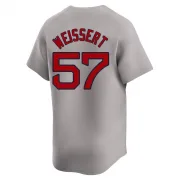 Gray Limited Greg Weissert Youth Boston Red Away Jersey