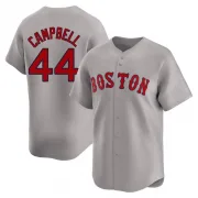 Gray Limited Isaiah Campbell Men's Boston Red Away Jersey