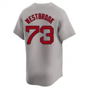 Gray Limited Jamie Westbrook Men's Boston Red Away Jersey