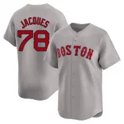 Gray Limited Joe Jacques Youth Boston Red Away Jersey