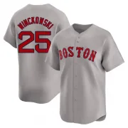 Gray Limited Josh Winckowski Youth Boston Red Away Jersey