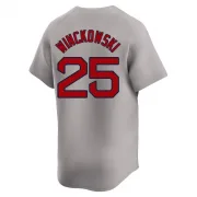 Gray Limited Josh Winckowski Youth Boston Red Away Jersey