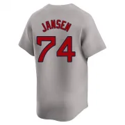 Gray Limited Kenley Jansen Men's Boston Red Away Jersey