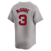 Gray Limited Reese McGuire Men's Boston Red Away Jersey