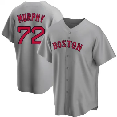 Gray Replica Chris Murphy Men's Boston Red Road Jersey