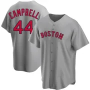 Gray Replica Isaiah Campbell Men's Boston Red Road Jersey