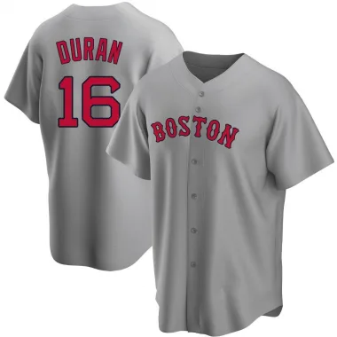 Gray Replica Jarren Duran Youth Boston Red Road Jersey