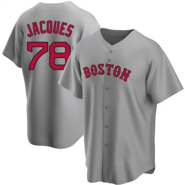 Gray Replica Joe Jacques Youth Boston Red Road Jersey