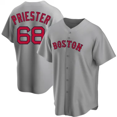 Gray Replica Quinn Priester Youth Boston Red Road Jersey