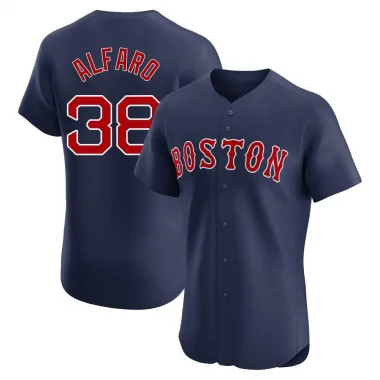 Navy Elite Jorge Alfaro Men's Boston Red Alternate Jersey