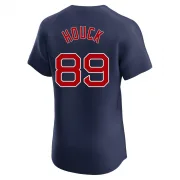 Navy Elite Tanner Houck Men's Boston Red Alternate Jersey