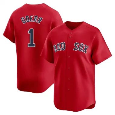 Red Limited Bobby Doerr Youth Boston Red Alternate Jersey