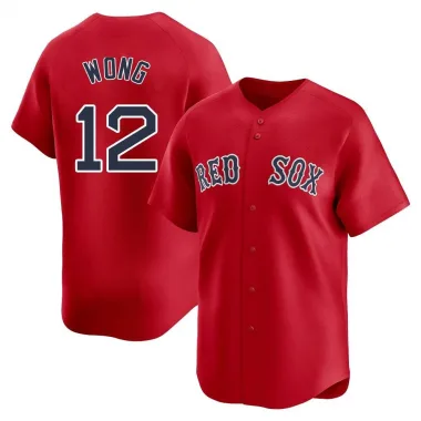 Red Limited Connor Wong Men's Boston Red Alternate Jersey