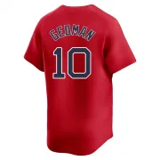 Red Limited Rich Gedman Men's Boston Red Alternate Jersey