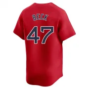 Red Limited Rod Beck Men's Boston Red Alternate Jersey