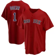 Red Replica Bobby Doerr Youth Boston Red Alternate Jersey