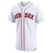 White Elite Babe Ruth Men's Boston Red Home Jersey