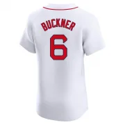 White Elite Bill Buckner Men's Boston Red Home Jersey