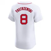 White Elite Carl Yastrzemski Men's Boston Red Home Jersey