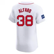 White Elite Jorge Alfaro Men's Boston Red Home Patch Jersey