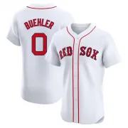 White Elite Walker Buehler Men's Boston Red Home Patch Jersey