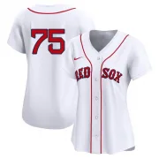 White Limited Brandon Walter Women's Boston Red 2nd Home Jersey