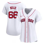 White Limited Brayan Bello Women's Boston Red Home Jersey