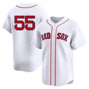 White Limited Chris Martin Youth Boston Red 2nd Home Jersey