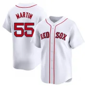 White Limited Chris Martin Youth Boston Red Home Jersey