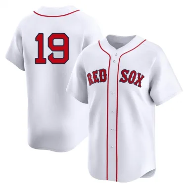 White Limited Fred Lynn Men's Boston Red 2nd Home Jersey