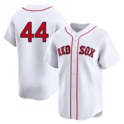 White Limited Isaiah Campbell Men's Boston Red 2nd Home Jersey