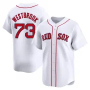 White Limited Jamie Westbrook Youth Boston Red Home Jersey