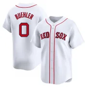 White Limited Walker Buehler Men's Boston Red Home Jersey