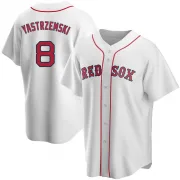 White Replica Carl Yastrzemski Youth Boston Red Home Jersey